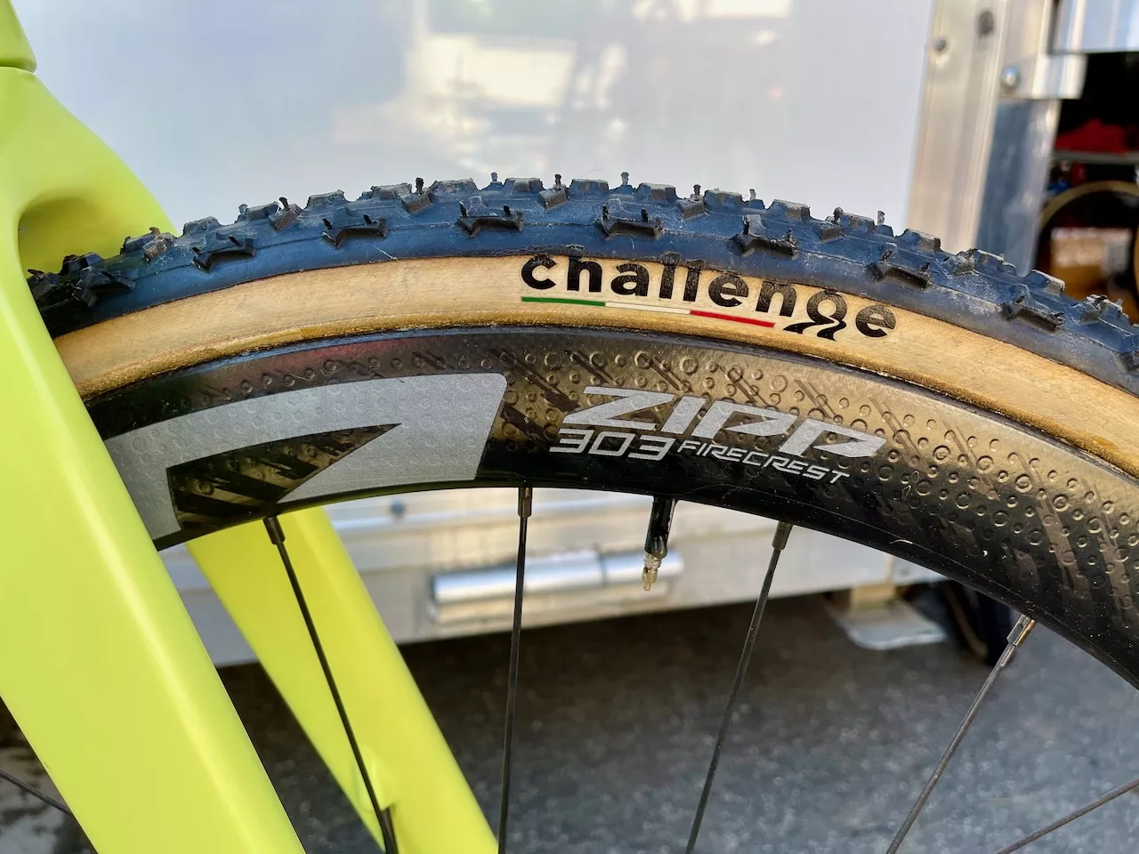 Curtis White Trek Pro Bike Check challenge tires