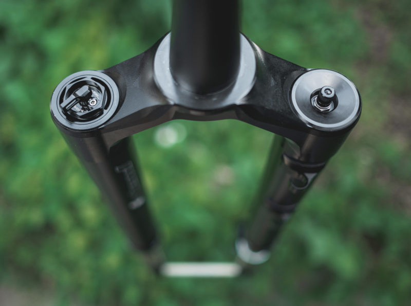 intend samurai 120mm xc mtb fork upside down