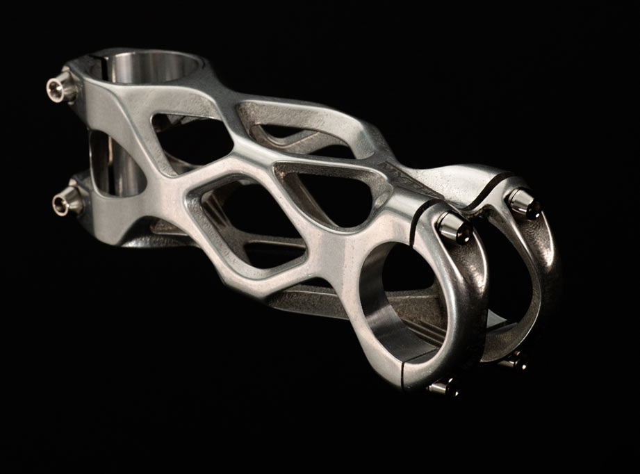 mythos elix titanium 3d printed road bike stem