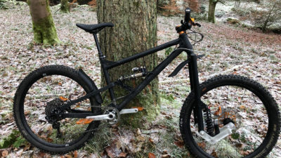 Rock Sled Suspension is Developing a Long-Travel Leading Linkage Fork