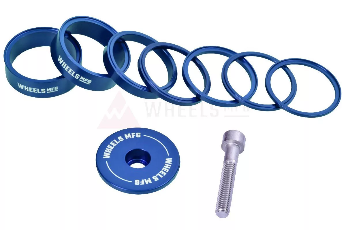 wheels mfr headset spacer kit with matching top cap