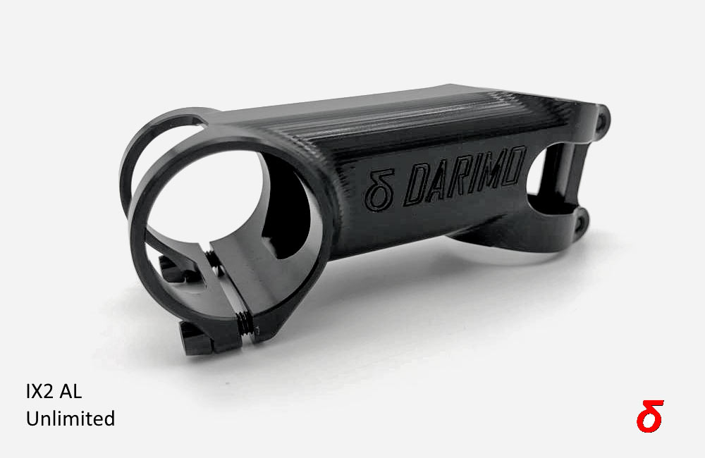 Darimo IX2AL Unlimited customizable ultralight aluminum alloy mountain bike stem, angled