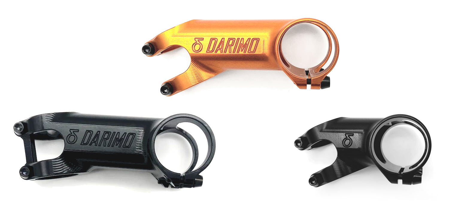 Darimo IX2AL Unlimited customizable ultralight aluminum alloy mountain bike stem, color & size options