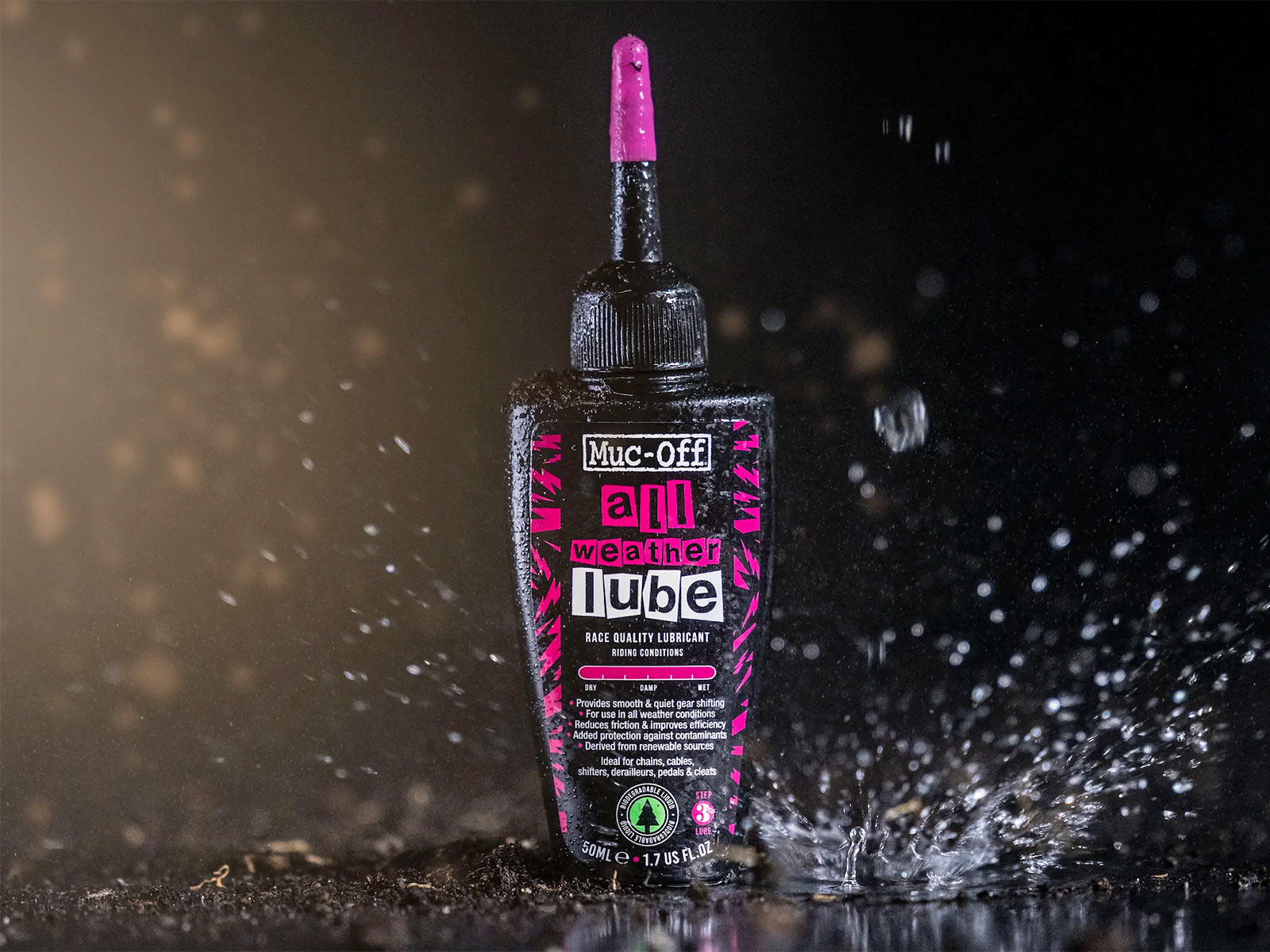 Muc-Off All Weather Chain Lube bottle