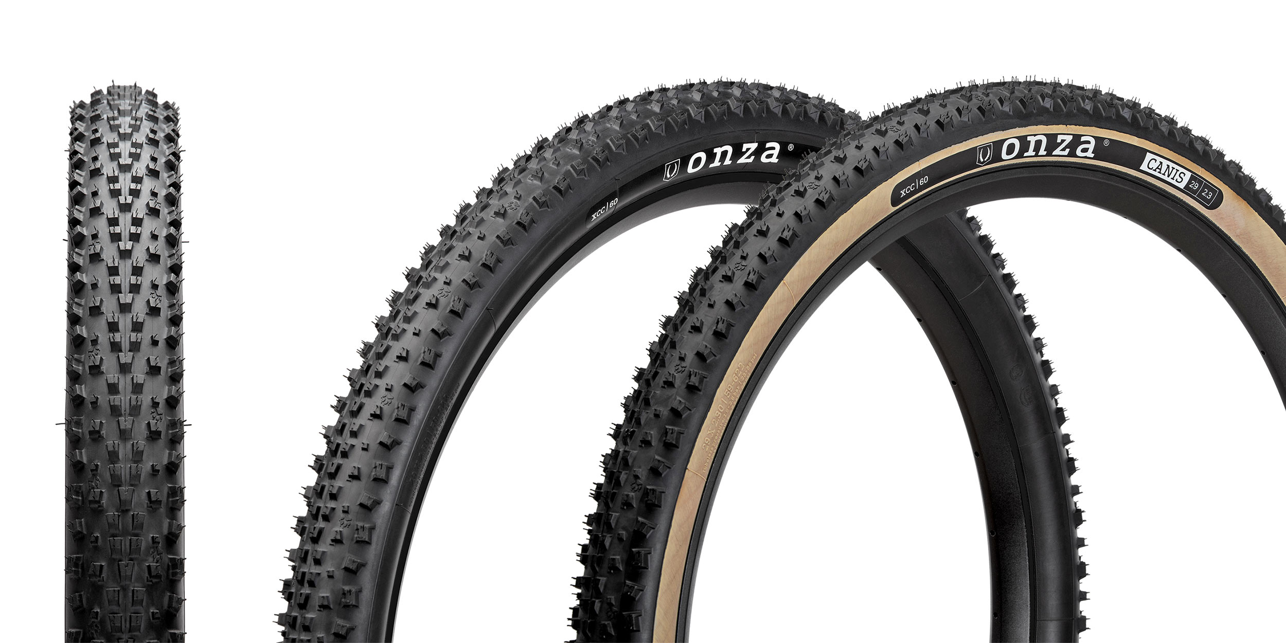 Onza Canis revamped versatile fast XC light trail mountain bike tire, options