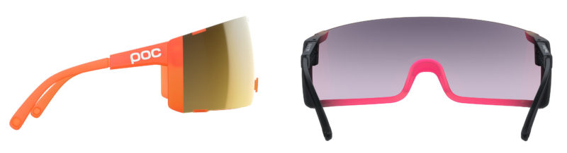 POC Propel aero eyewear are faster sunglasses, side & inside details