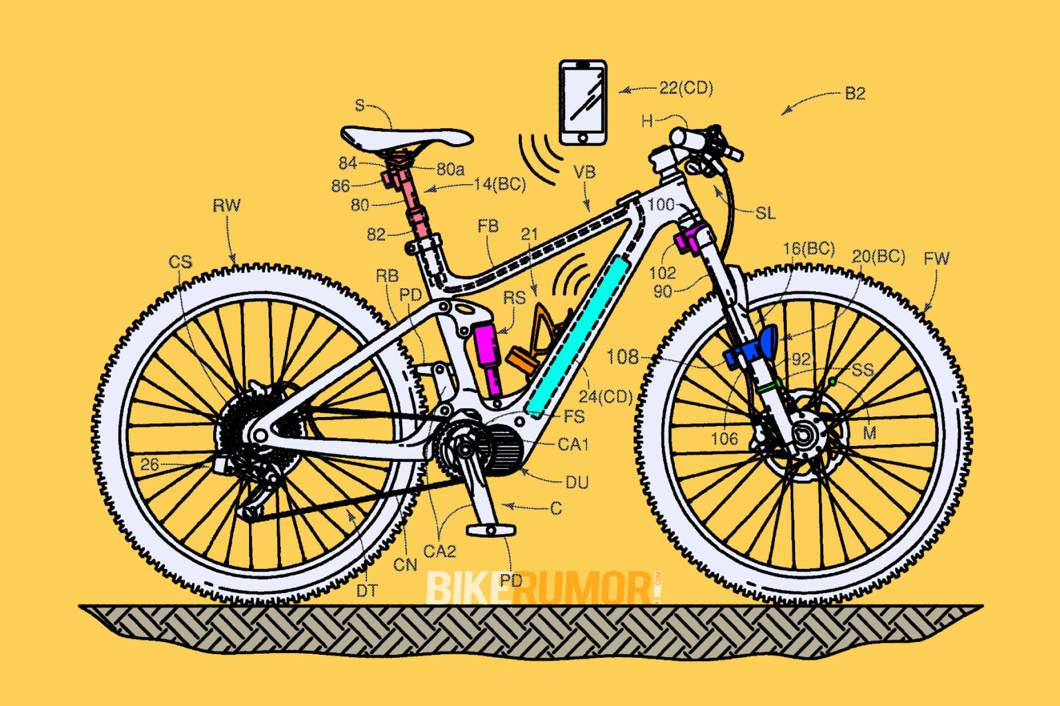 Patent Patrol: Shimano to Charge Components While Riding via Magnetic ...