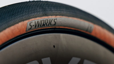 Specialized Project Black Teases S-Works Prototype Tire, Mirror Saddle & Aerobar?