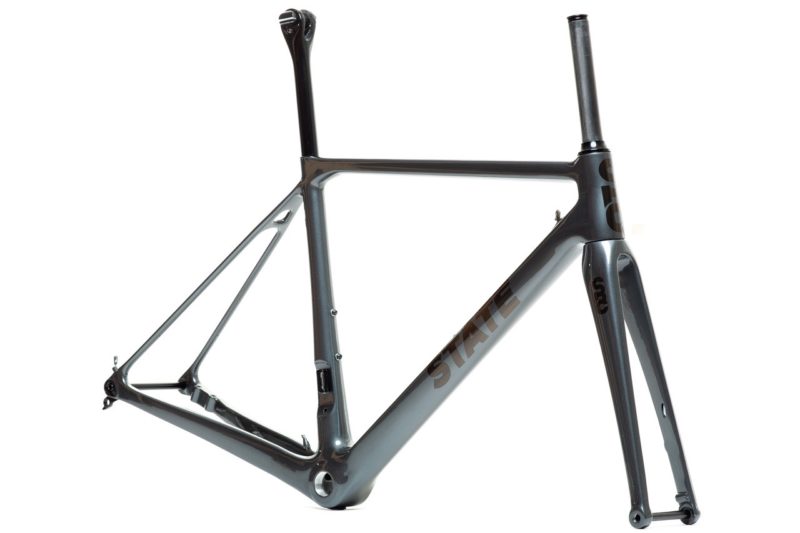 State Bikes Undefeated Carbon Road Graphite front side
