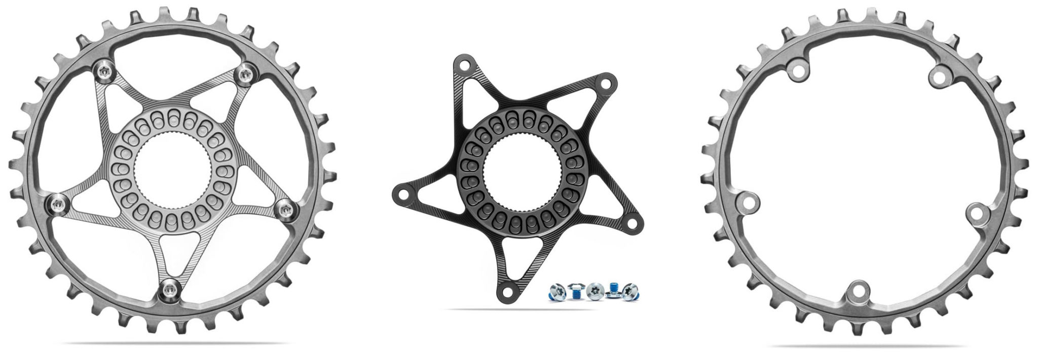 absoluteBLACK Super Steel eMTB chainrings go harder...at a price Bikerumor