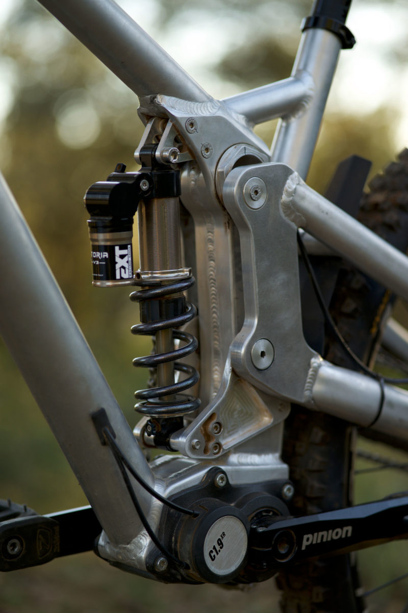 myotragus dorothea dh bike ols suspension non drive side upper link eccentric axle pivot