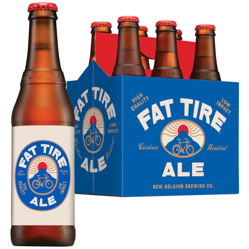 new fat tire ale packaging for bottles