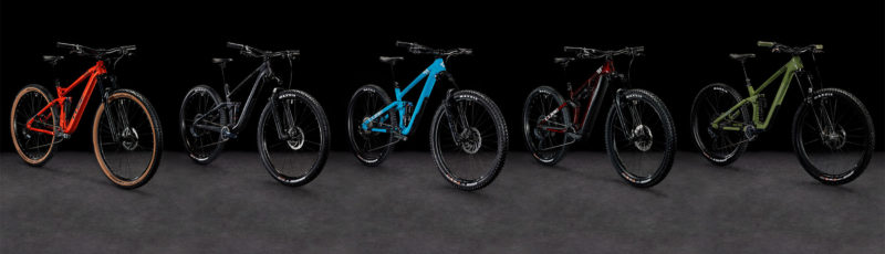 2023 CUBE Stereo ONE mountain bikes, complete range