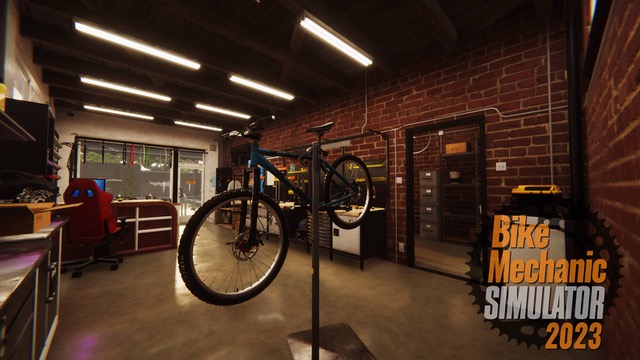 Bike Mechanic Simulator 23 shop shot