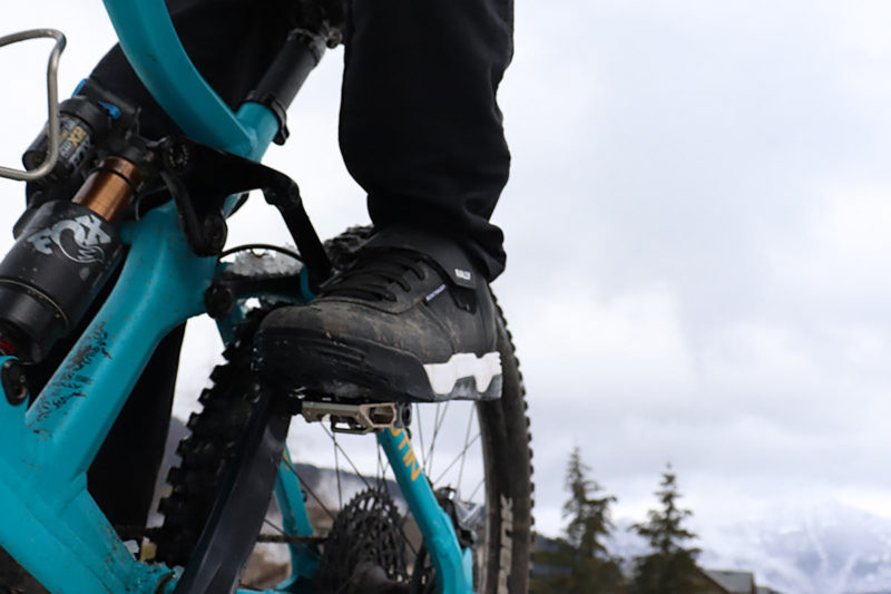 Crankbrothers Mallet Trail Pedal being ridden
