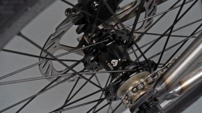 Éclat Exile hub brings disc brakes, fast cassette engagement to BMX bikes
