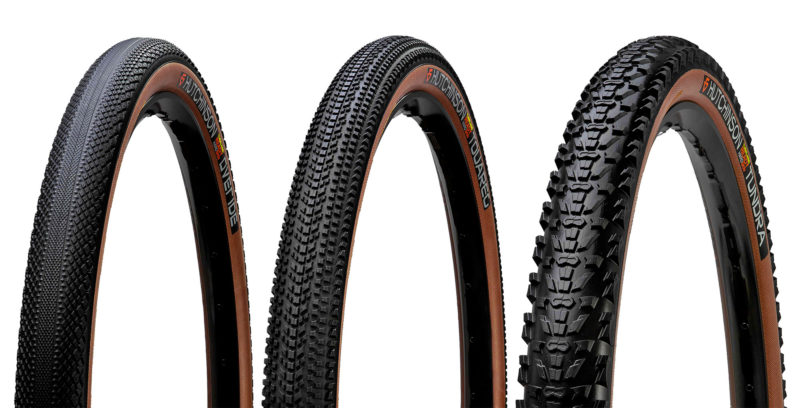 Hutchinson 50mm gravel bike tires, Overide, Touareg & Tundra
