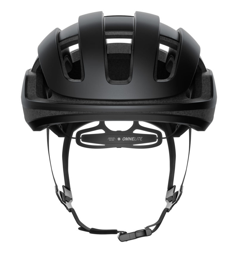 POC Omne Lite lightweight road & gravel bike helmet, black