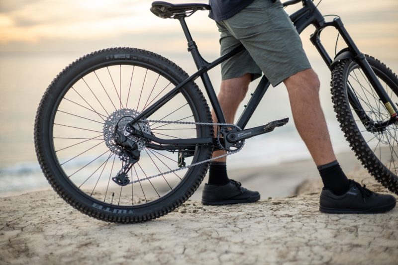 Shimano CUES mountian bike on sand