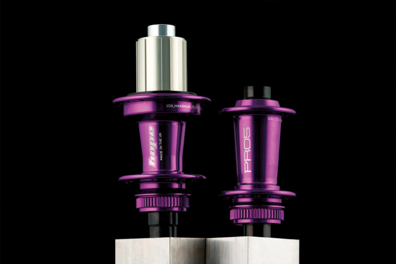 hope pro 5 hubset boost mtb ukmade purple anodized centerlock 108 poes zero drag seals