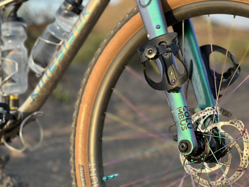 kinesis fernweh mtb adventure bike rigid with columbus carbon fork titanium frame