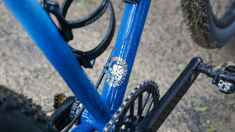ritchey 50th anniversary logo outback gravel bike frameset half moon blue