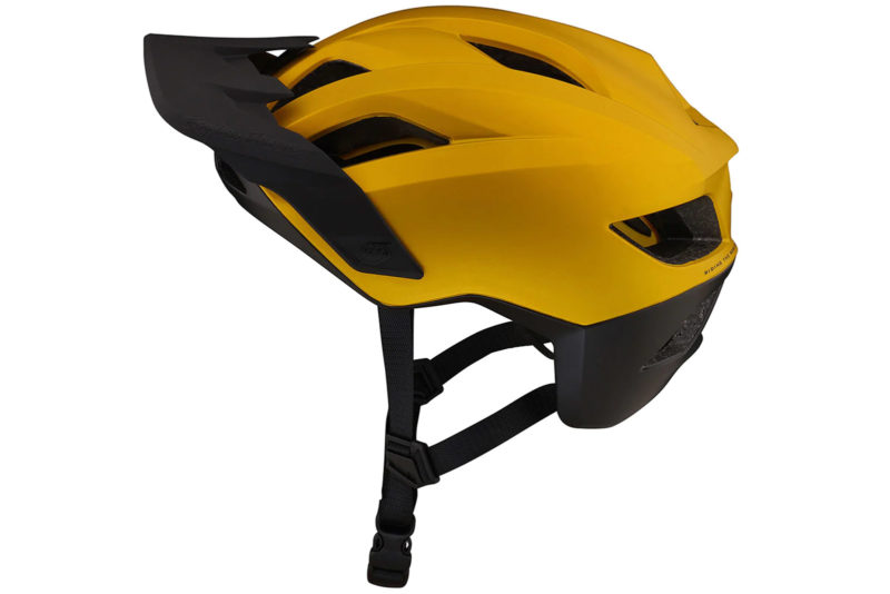 tld flowline mips ebike helmet black gold colorway