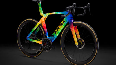 Trek Project One gets groovy with hand-painted Tie Dye finishes