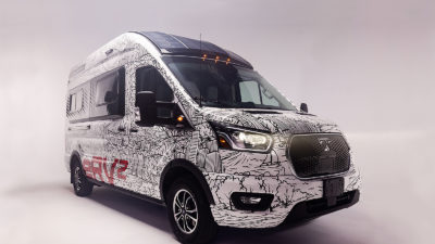 Winnebago eRV2 all-electric camper vans in field testing