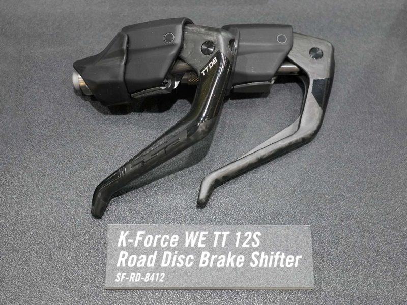 K-Force WE TT 12S road disc brake shifter