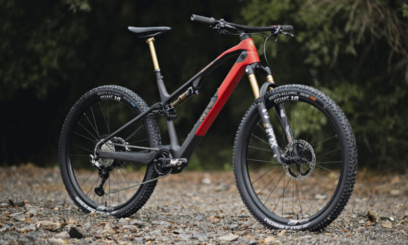 2023 Rotwild R-X275 ultralight carbon trail eMTB powered by TQ ebike drive, Mountain Bike Connection Winter photo by Rupert Fowler, Ultra build