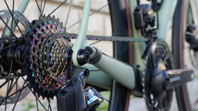 SRAM Red Adds ‘Oil Slick’ Chain & Cassette, Plus 4-Battery AXS Charger!
