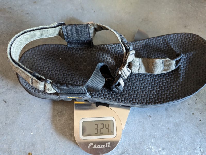 Bedrock Sandals Cairn weight