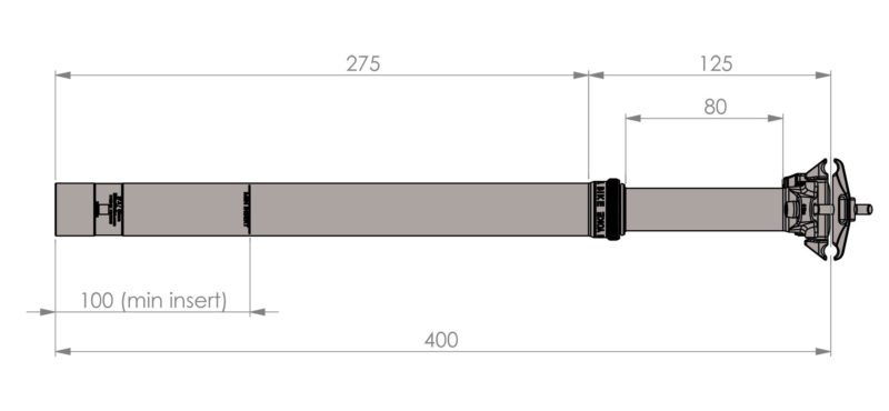 BikeYoke Revive 272 dropper, 80mm travel 27.2mm gravel bike dropper seatpost review, tech details