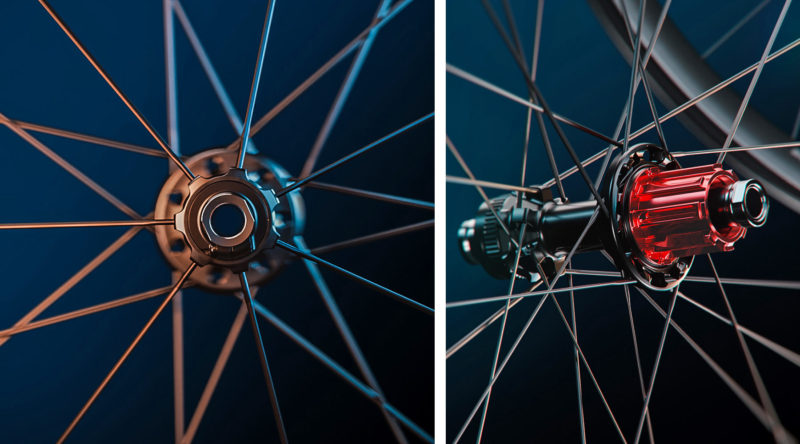 Campagnolo Hyperon Ultra lightweight carbon road bike wheels, campagnolosrl, hub details