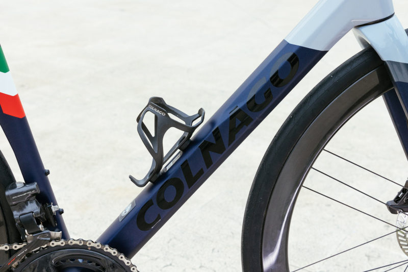 2023 colnago C68 allroad bike downtube shaping detail