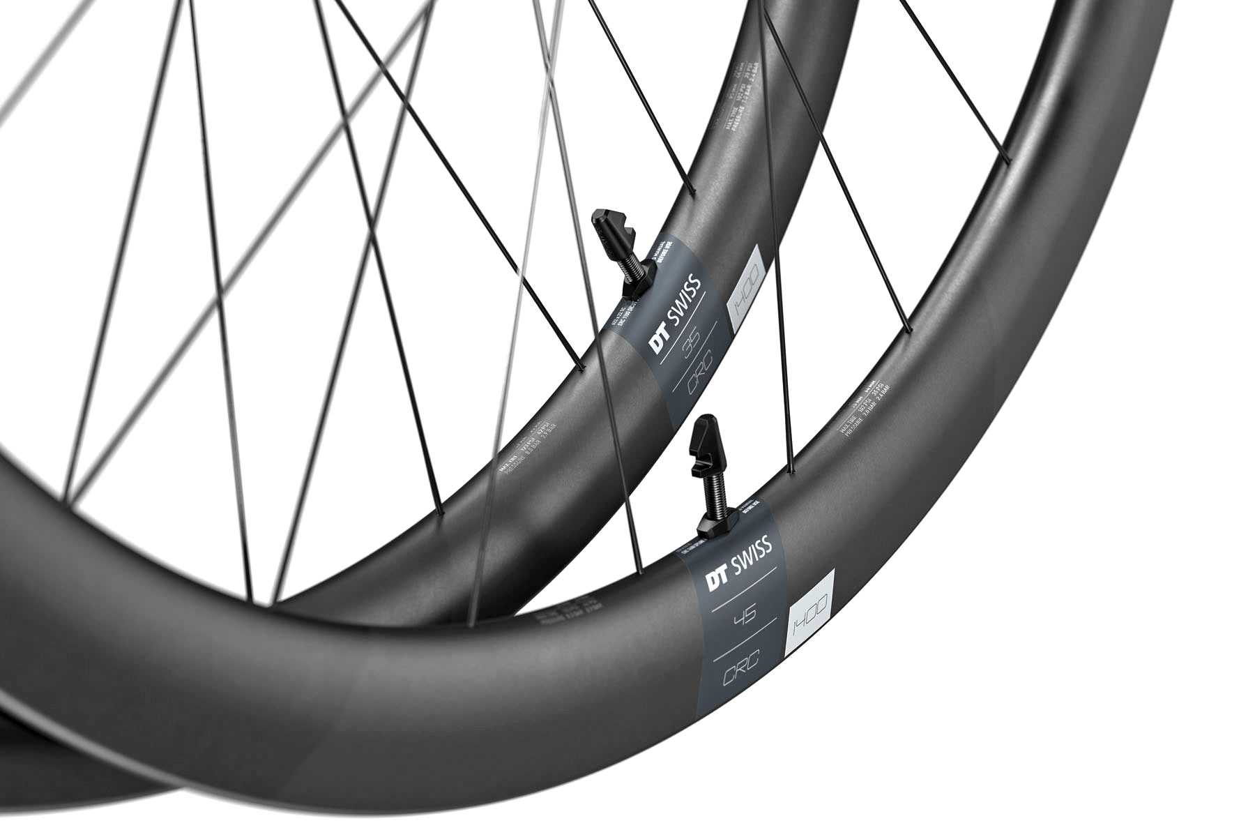 Upgraded DT Swiss Tubeless Carbon CRC Cross Wheels are Lightweight 