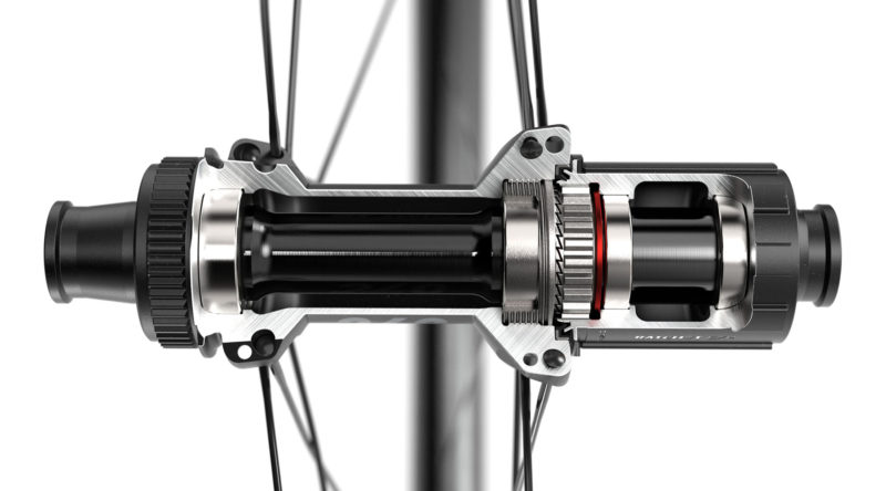 DT Swiss CRC 1400 Spline carbon cyclocross racing wheels, 240 Ratchet EXP hub