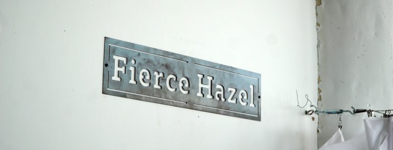 Fierce Hazel sign