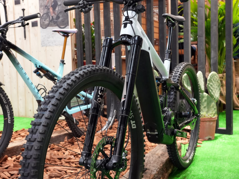 KS Shows Gravel Suspension Fork, Wireless Dropper Post, Inverted MTB