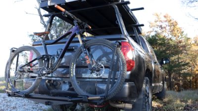 New Kuat 2″ Hitch Adapter Turns the Piston SR Roof Rack Into a One-Bike Hitch Rack!