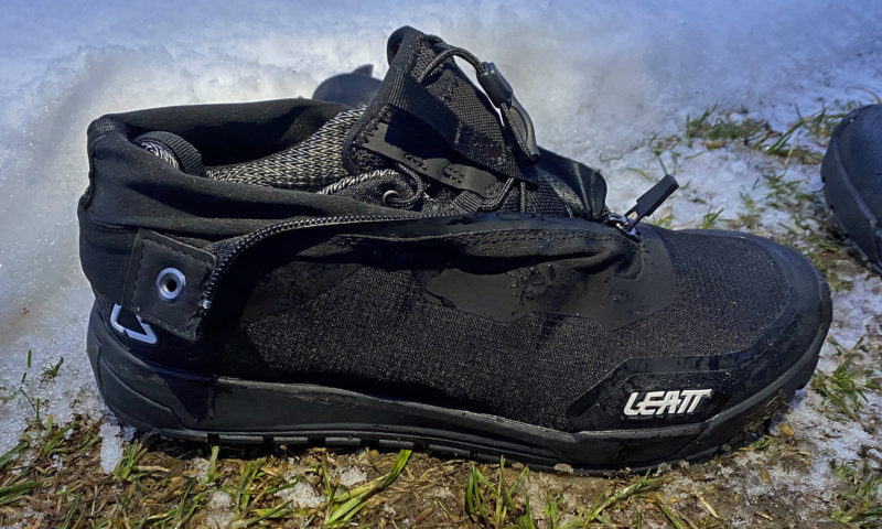 Leatt HydrDri 7.0 Flat shoes review inner waterproof membrane detail