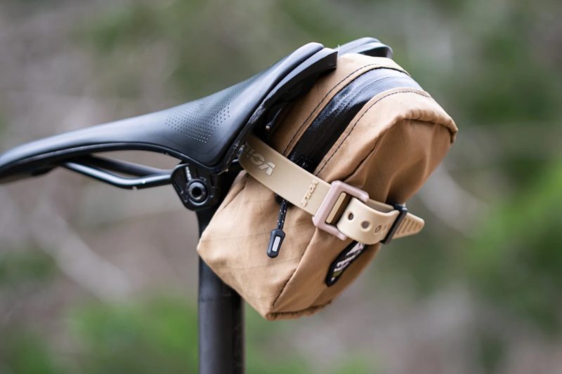 MoosePack Seat Bag on bike