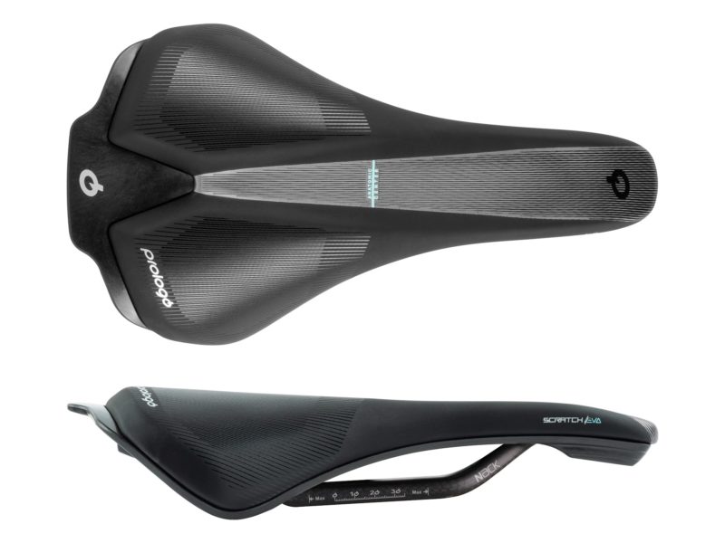 Prologo Scratch EVA saddle from top and side