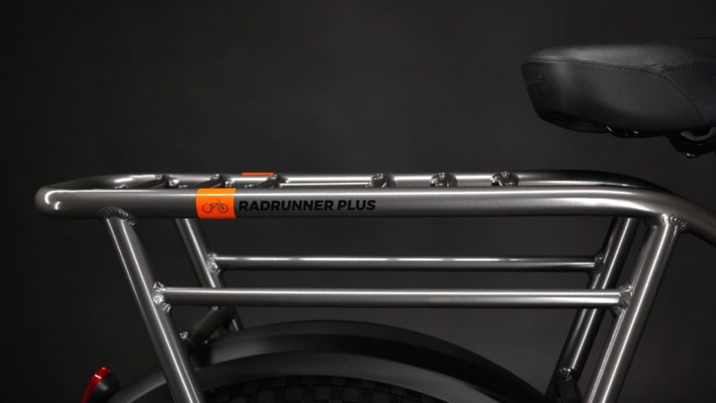 RadRunner 3 Plus rear rack extra pannier bar