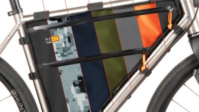 Design Your own Bespoke Bicycle Frame Bag w/ Restrap
