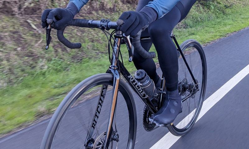 Ritchey Skyline ergonomic alloy road bike handlebar, riding