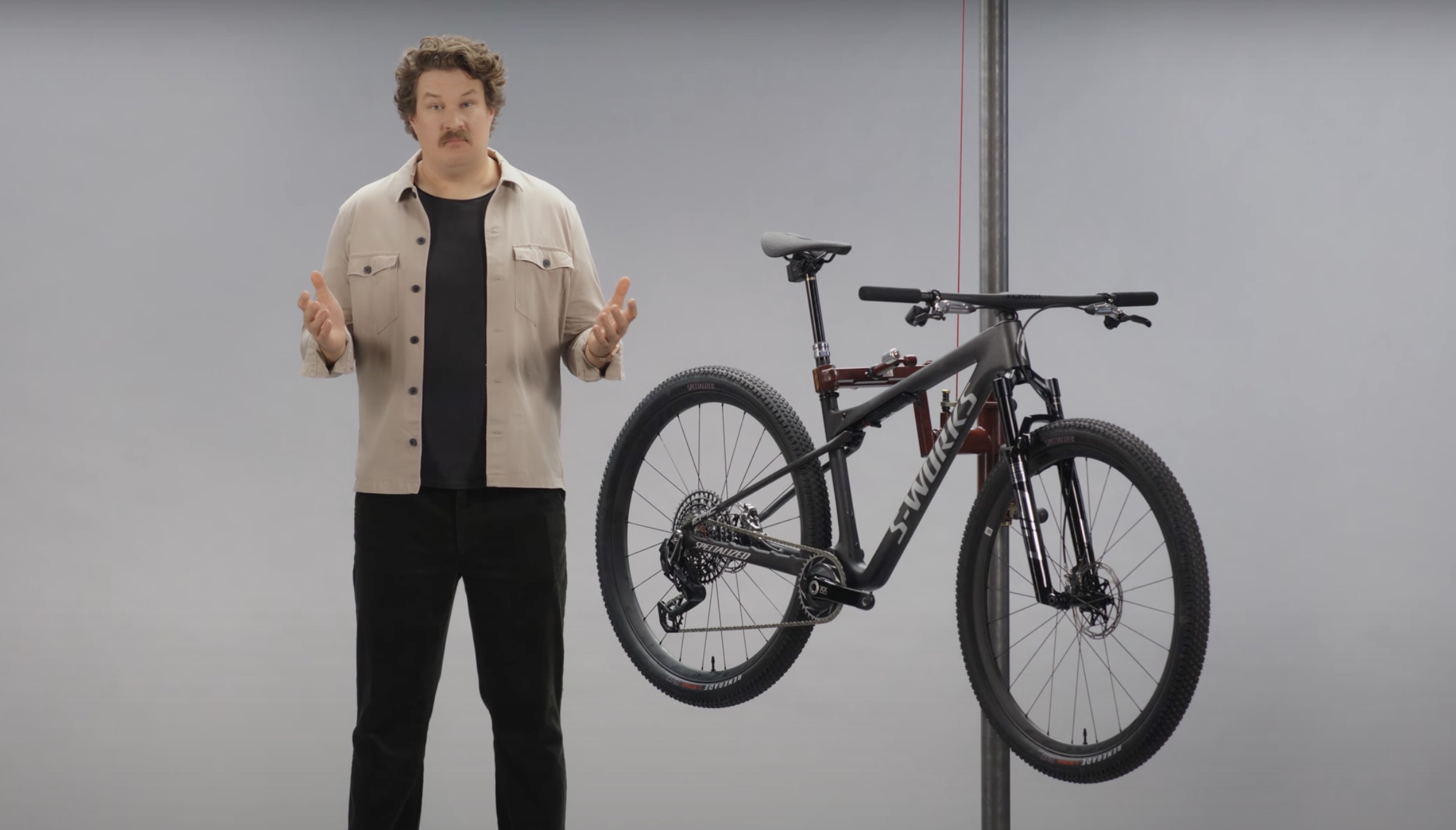 Unreleased Specialized Epic Clearly Shown in SRAM Eagle Transmission Video!