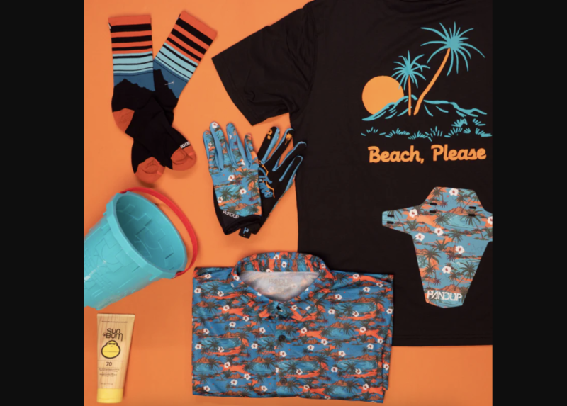 handup beach please collection, layout