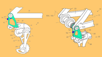 Shimano Files Patent for Direct-Mount Rear Derailleur with Rigid “Bracket Device”